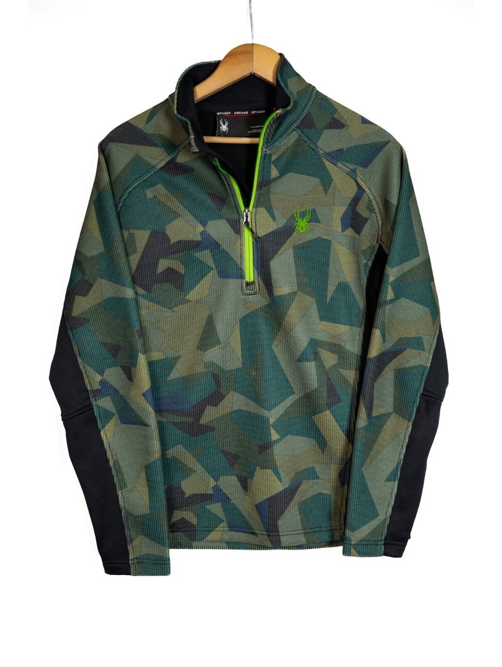 Spyder Men's Outbound Novelty Mid Weight Stryke Jacket Guard Camo Print Men's M